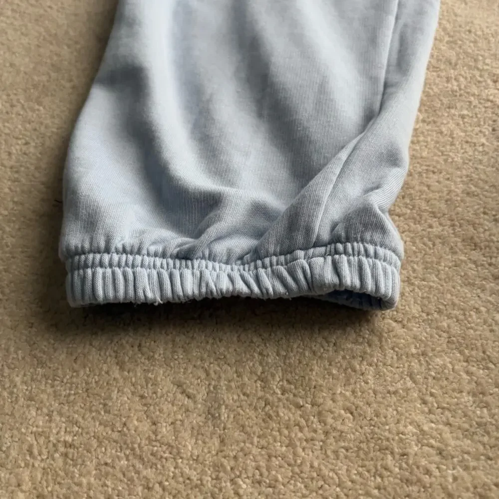 American Eagle Outfitters Gray Track Pants with Elastic Waistband size L